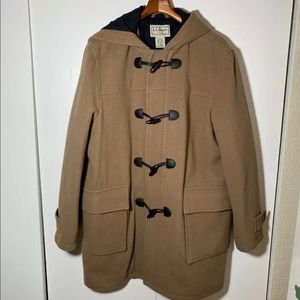 L.L. Bean Toggle Coat-Size Large